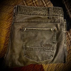 *** KUHL RYDR Vintage Patina Dye Stretch Pants Men 36 X 36, EUC! ***